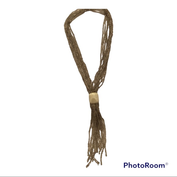 Long Beaded Necklace - Picture 1 of 5